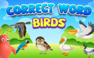 Correct Word Birds