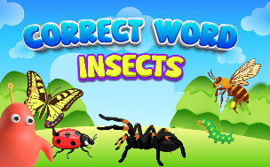 Correct Word Insects