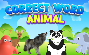 Correct Word Animal
