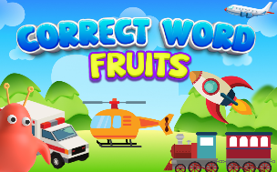 Correct Word Fruits